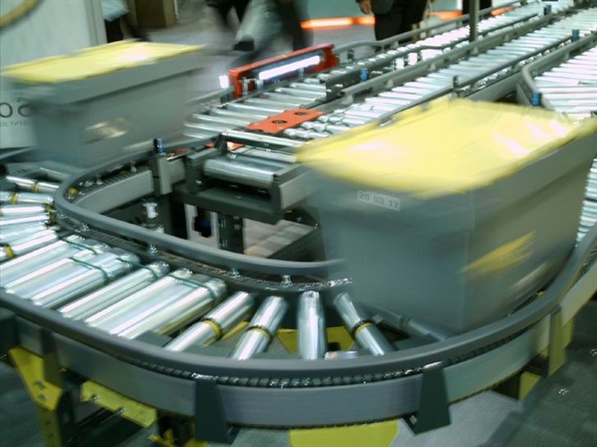 快遞分揀輥道機